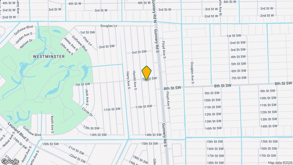 704 Gilbert Ave S Map and Location Details