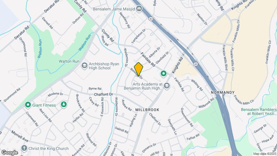 3808 Ronnald Dr Map and Location Details