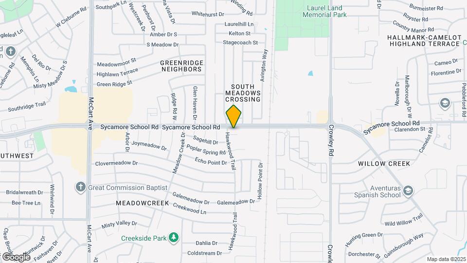 2412 Hawkwood Ct Mapa y Detalles de la Ubicación