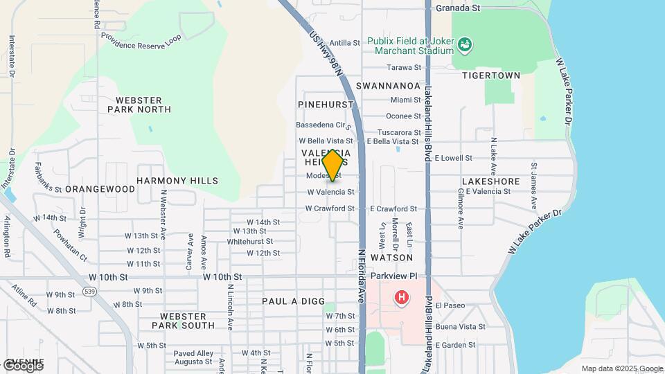 215 W Valencia St Map and Location Details