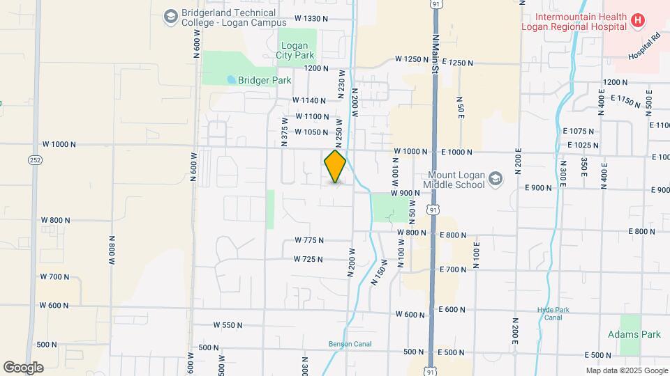 240 Bridger Dr Map and Location Details