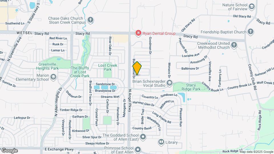 1606 Corkwood Dr Map and Location Details