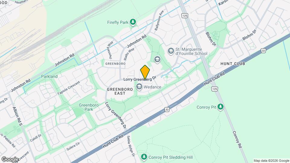 145-165 Castlegreen Pvt Map and Location Details