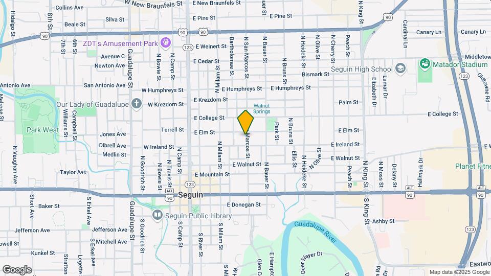 514 N San Marcos St Map and Location Details