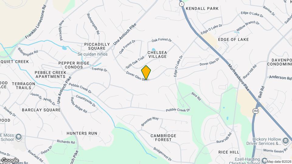 773 Dover Glen Dr Mapa y Detalles de la Ubicación
