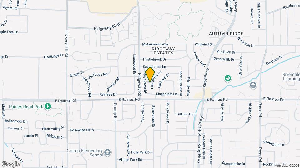 4103 Friendship Ln Map and Location Details