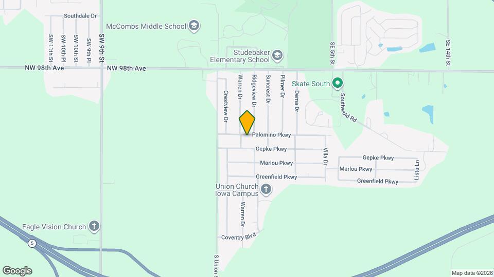 211 Palomino Pkwy Map and Location Details