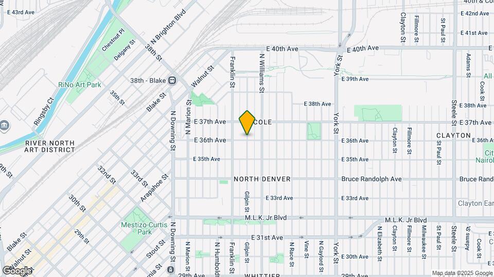 3242 Gilpin St Mapa y Detalles de la Ubicación