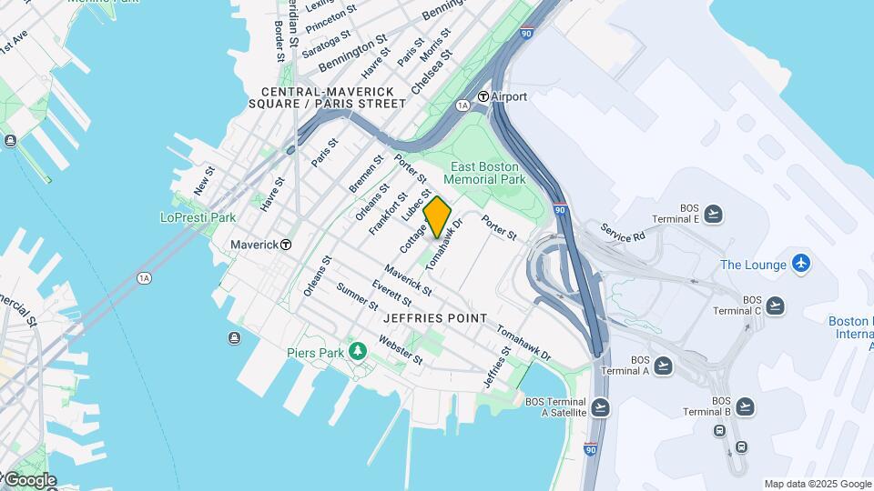 174-176 Gove St Mapa y Detalles de la Ubicación
