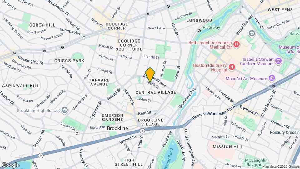 76 Brook St Map and Location Details