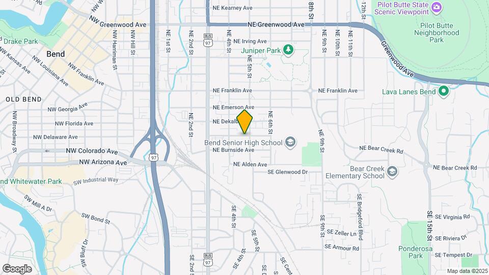 455 NE Clay Ave Map and Location Details