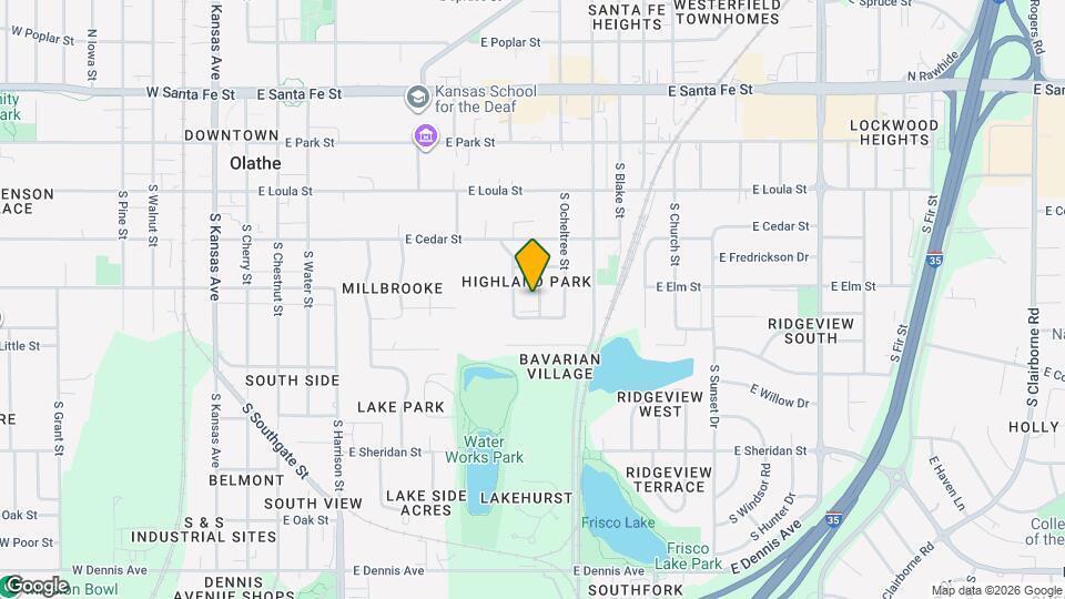 4415 S Parkway Dr Map and Location Details