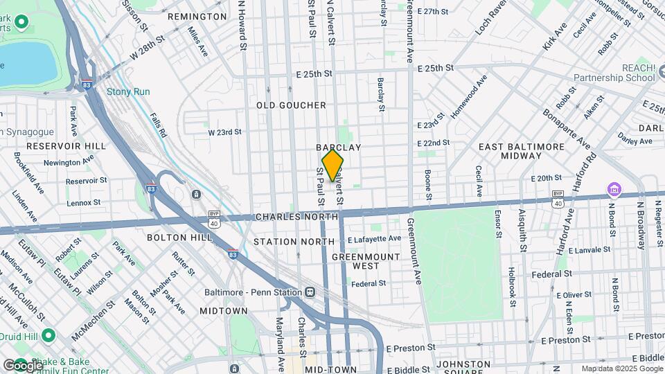 104 E 20th St Mapa y Detalles de la Ubicación