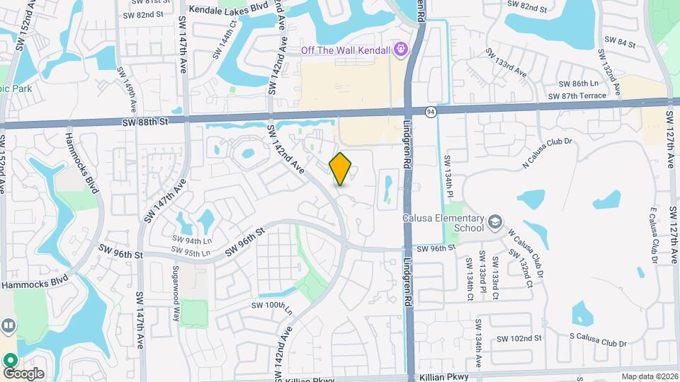 9229 SW 141st Pl Map and Location Details