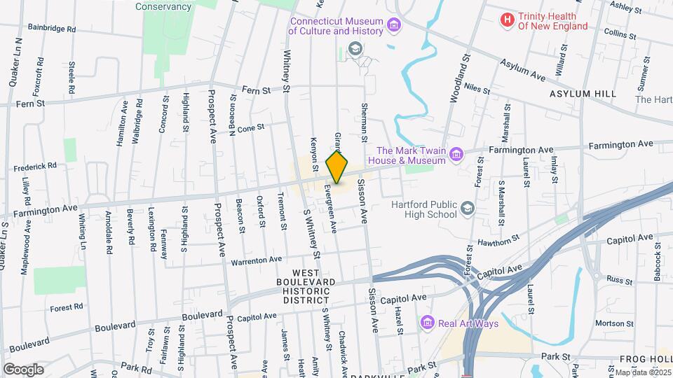 16 EVERGREEN AVENUE Mapa y Detalles de la Ubicación