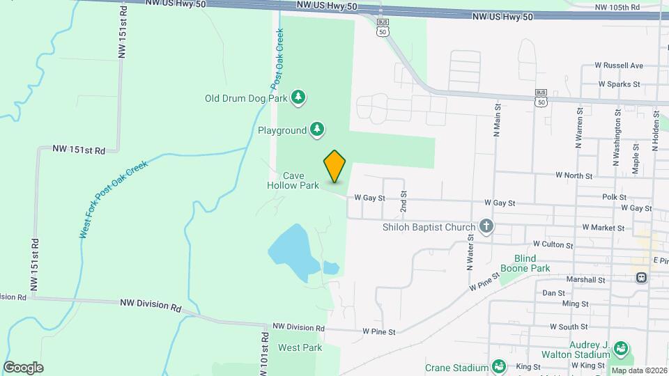 897 W Gay St Map and Location Details