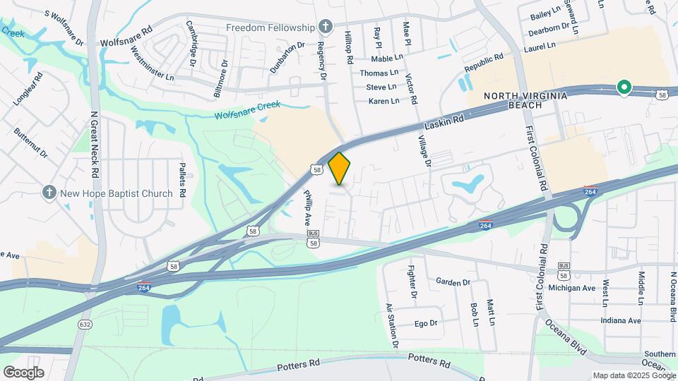 Eastwind Apartments Map and Location Details