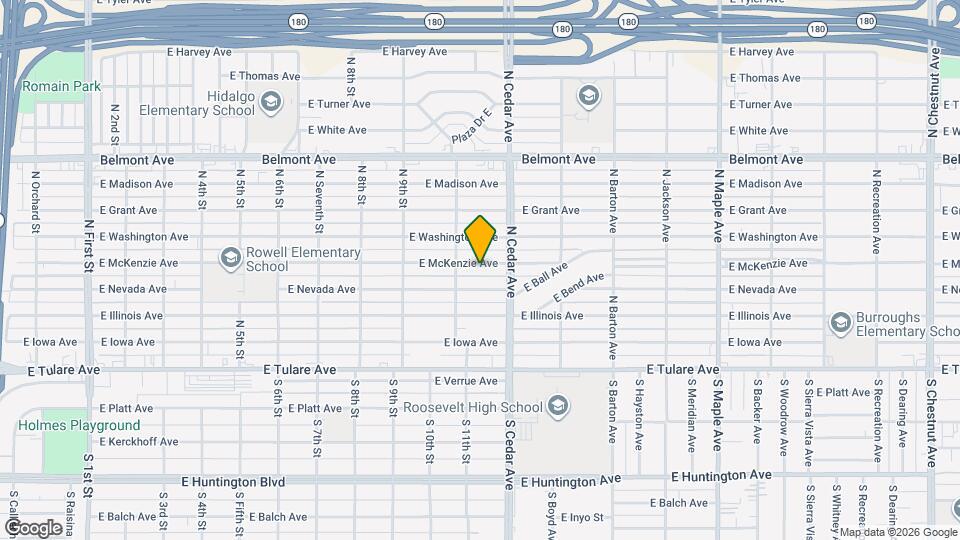 4146 E McKenzie Ave Mapa y Detalles de la Ubicación