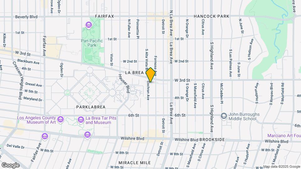 324 S Cochran Ave Map and Location Details
