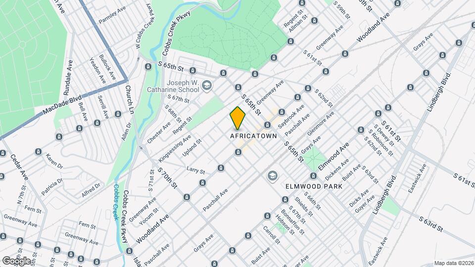 2120 Shields St Mapa y Detalles de la Ubicación