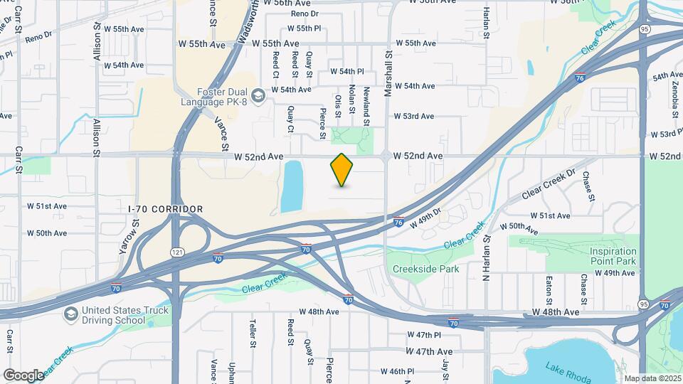 6753 W 51st Ave Map and Location Details