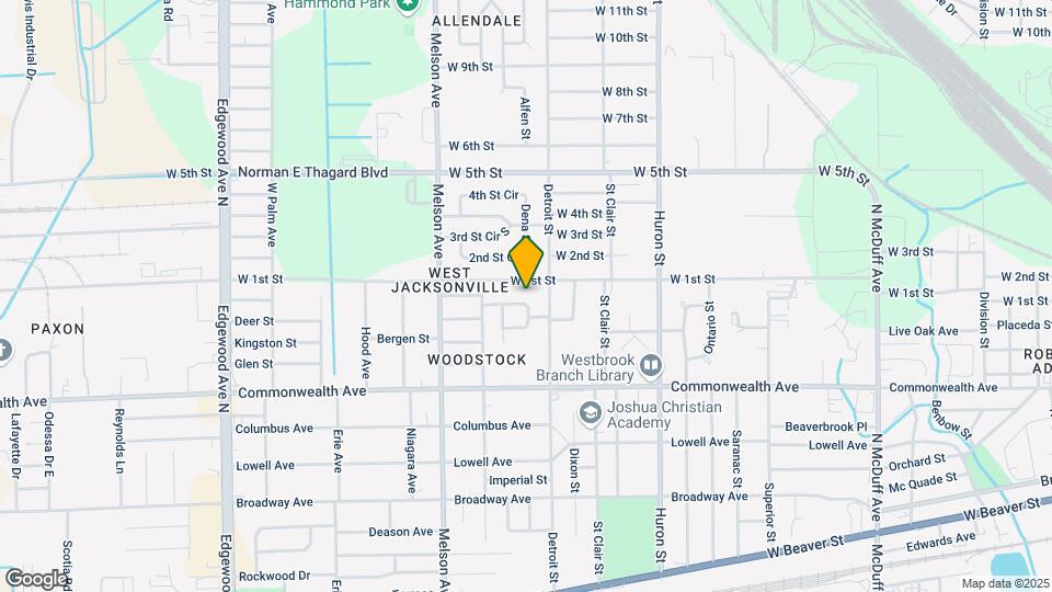 3041 Detroit Cir N Map and Location Details