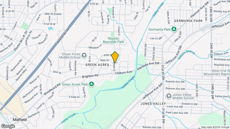 6609 Avenue O Map and Location Details