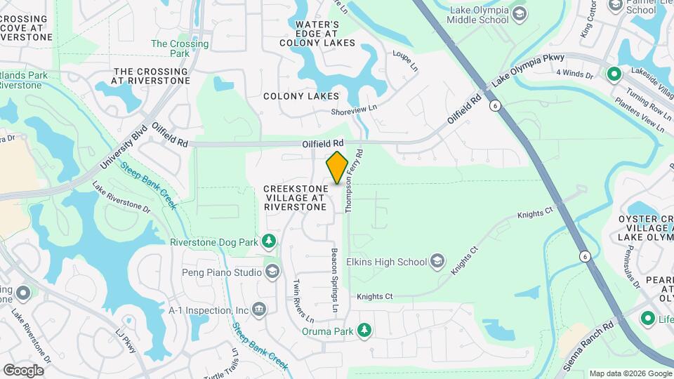 5115 Field Briar Ln Map and Location Details