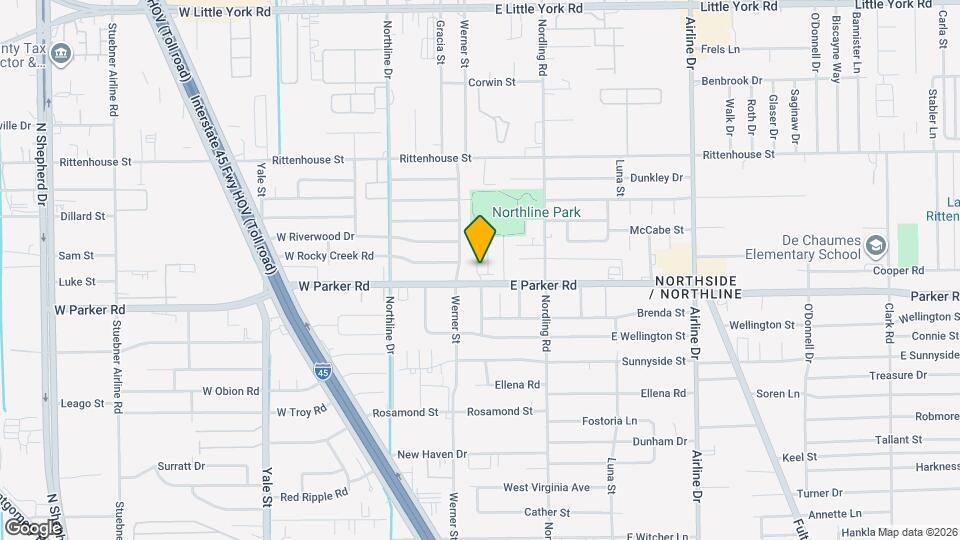 6706 Parker Grv Ln Map and Location Details