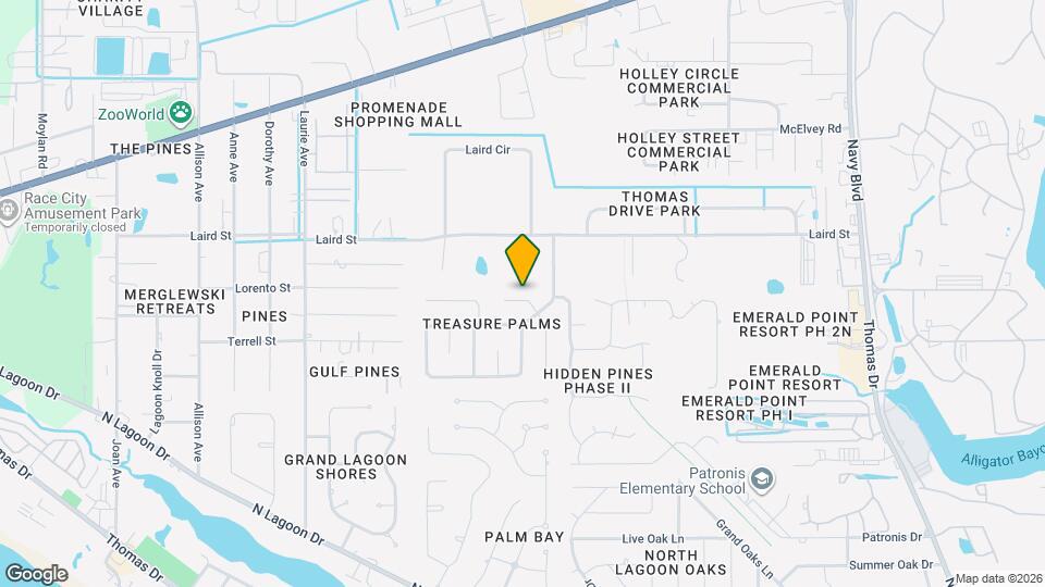 206 Sago Palm St Map and Location Details