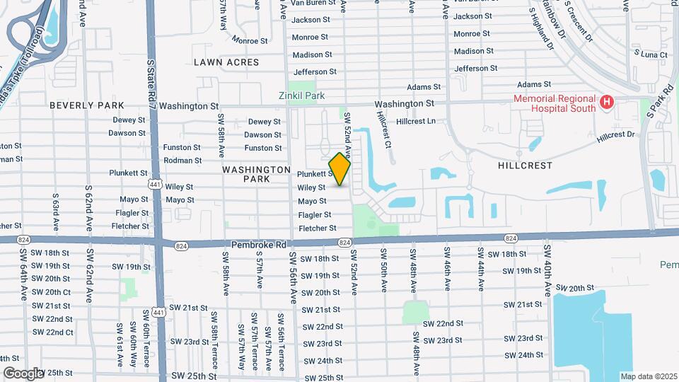 5214 Wiley St Map and Location Details