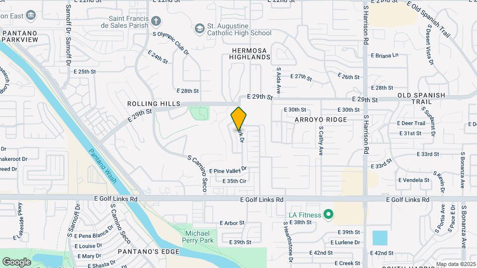 2116 S Oak Park Dr Map and Location Details
