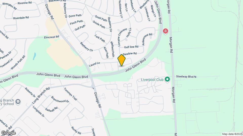 Eagles Pointe Townhomes Map and Location Details