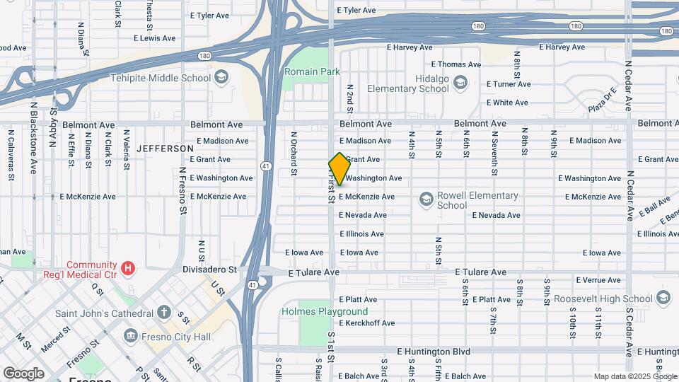 3115 E McKenzie Ave Map and Location Details