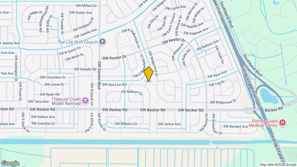 132 SW Elderberry Dr Map and Location Details