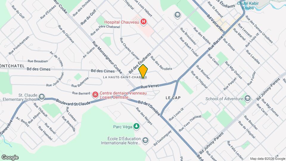 3958 Verret Rue Map and Location Details