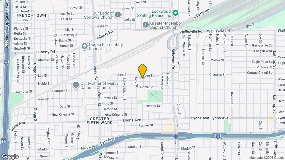 2307 Gagne St Map and Location Details