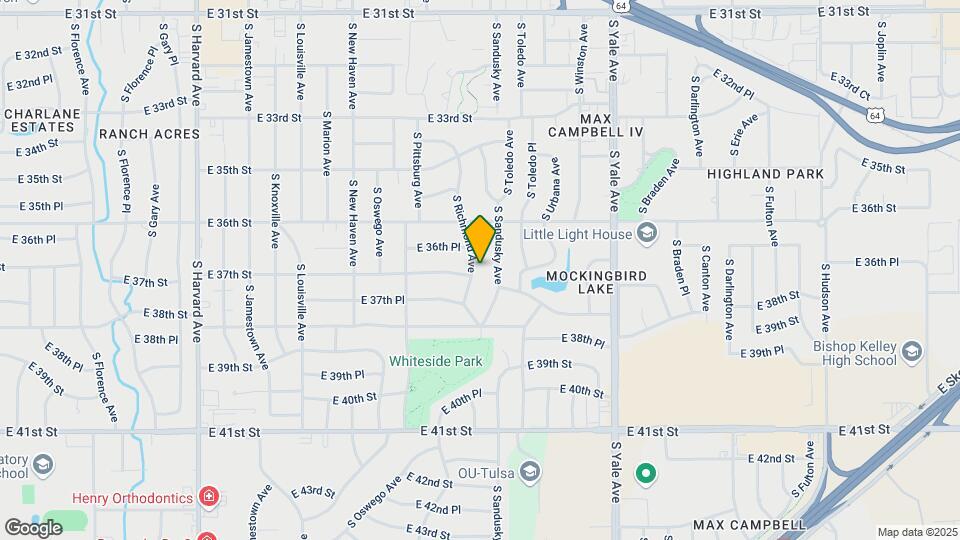 3701 S Richmond Ave Map and Location Details