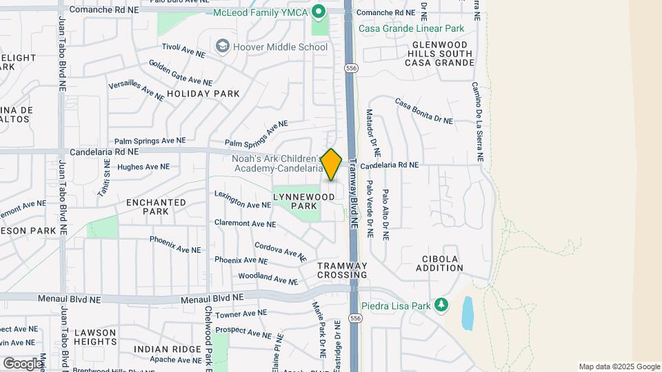 2816 Enebro St NE Map and Location Details