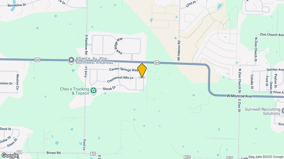 511 Rustic Creek Ln Map and Location Details