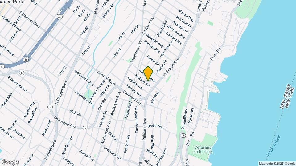 219 McElroy Ave, Unit G Map and Location Details