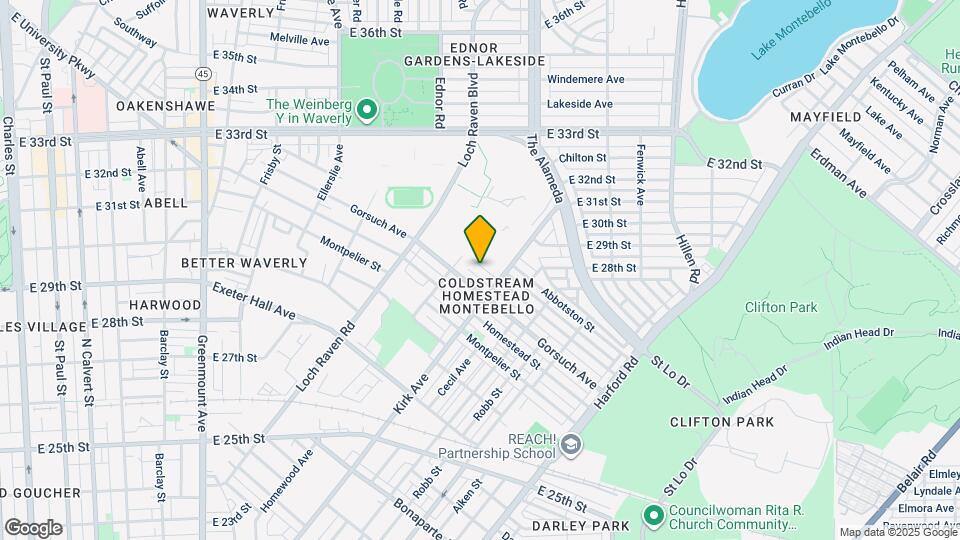 1415 Carswell St Map and Location Details