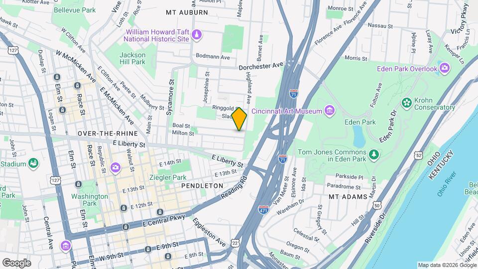 553 Boal St Map and Location Details