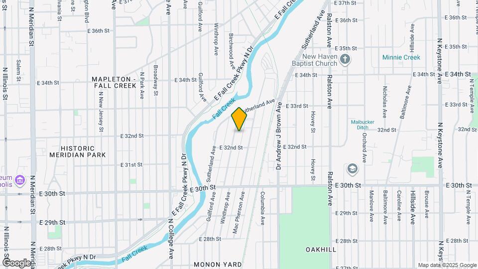 3231 Guilford Ave Mapa y Detalles de la Ubicación