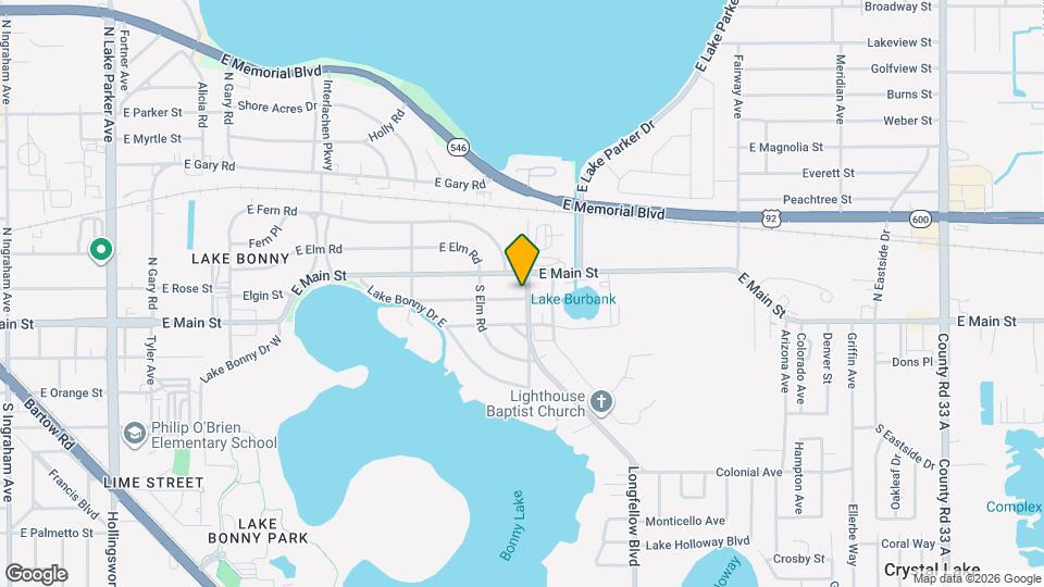 119 N Longfellow Blvd Mapa y Detalles de la Ubicación