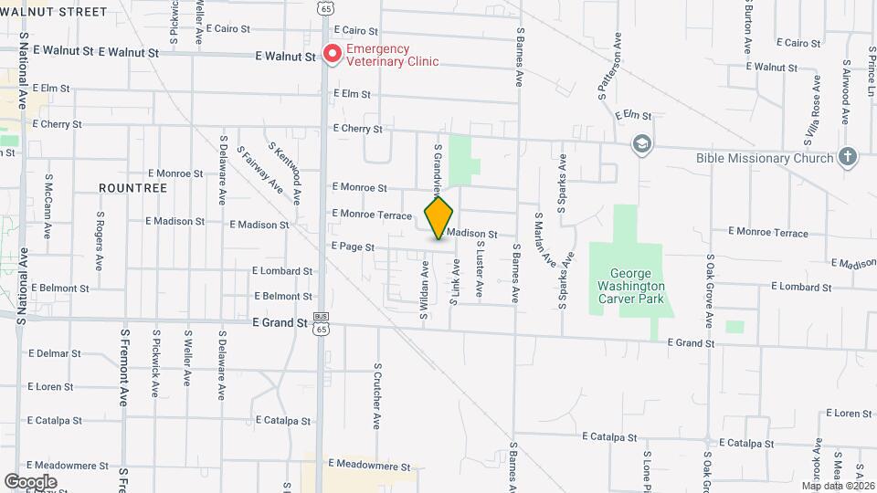 2017 E Page St Map and Location Details