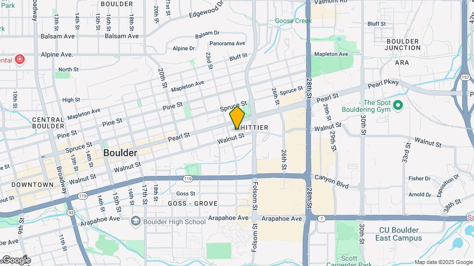 2319 Walnut St Map and Location Details