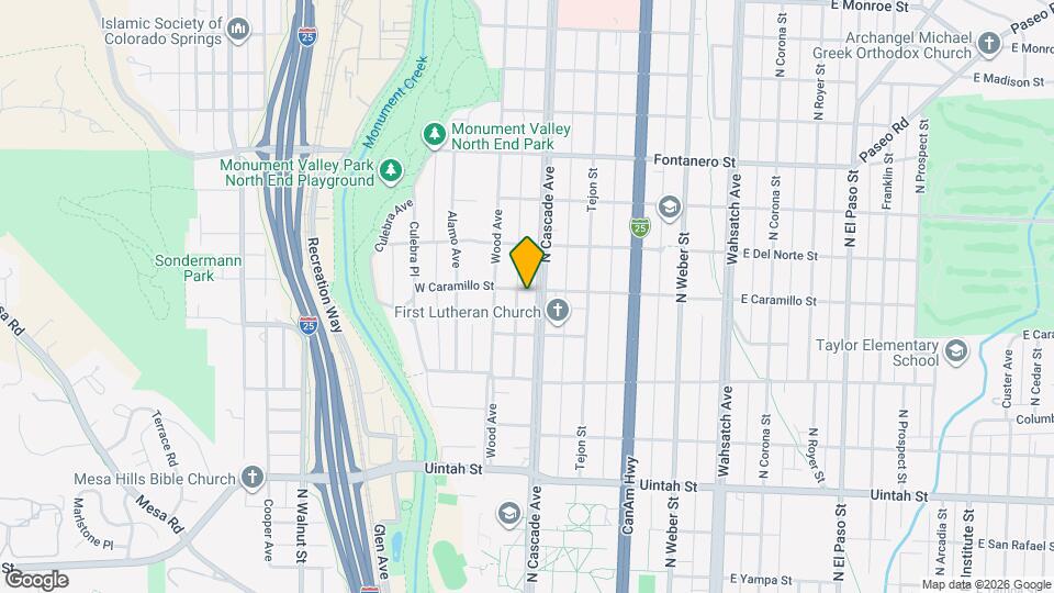 7 W Caramillo St Map and Location Details
