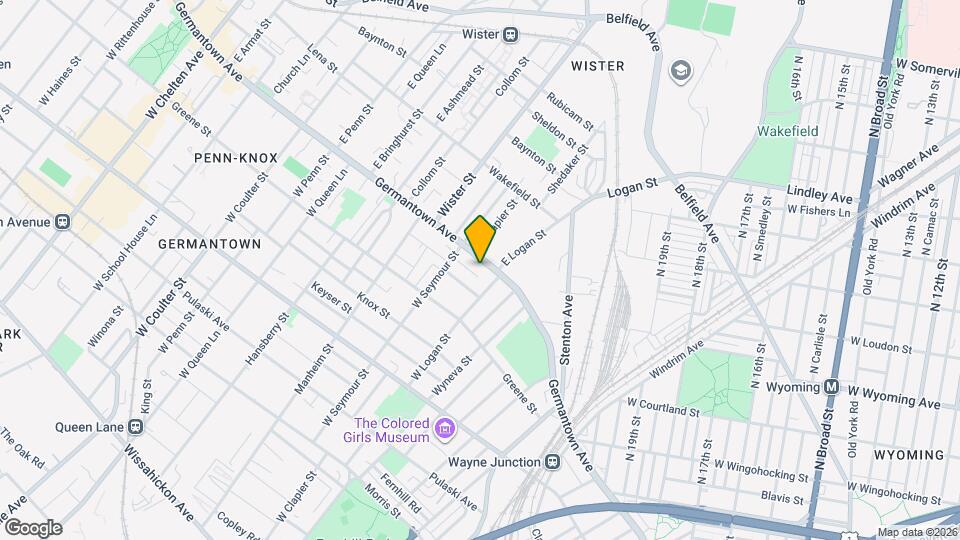 4924 Germantown Ave Map and Location Details