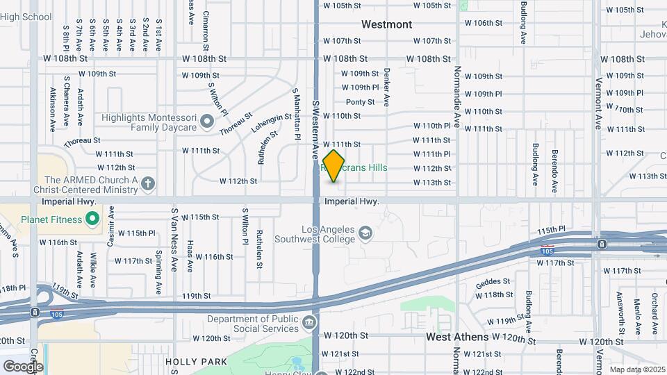 Westmont Vista Map and Location Details